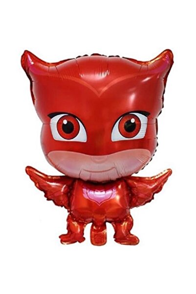 MFM حفلة Pjmask بالون احباط أحمر