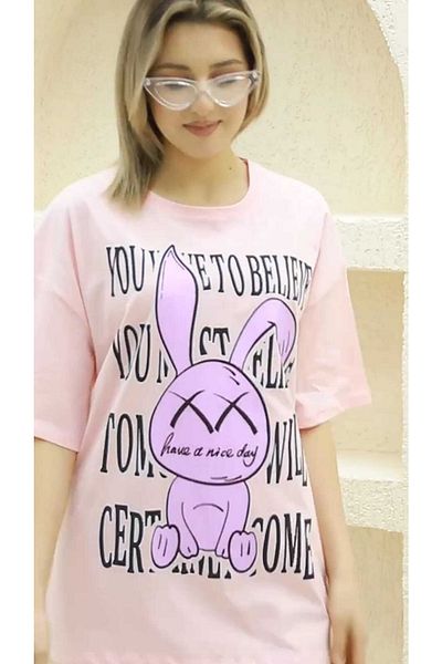 Yerli Women's Stone Printed T-shirt New Season