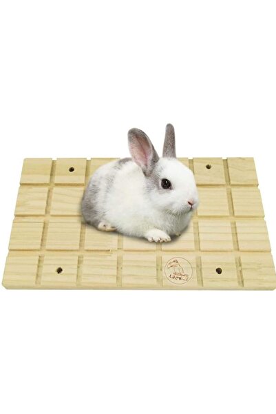 Alyones Ahşap Mat Karalama Tahtası Ayak Pedi, Tavşan Ve Küçük Hayvanlar Için ...