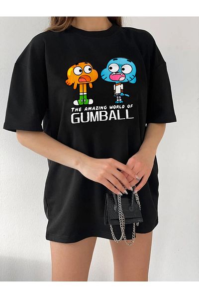 ciwi&life Μπλουζάκι Gumball Character Unisex Oversize - Άνετη εφαρμογή