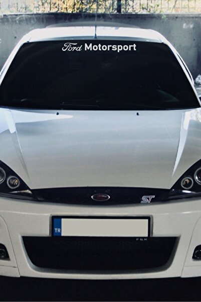 STİCKERCI BEY 50*5cm Motorsport Car Windshield Sticker Label Plating Foil Veh...