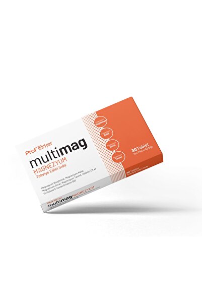 ProfTürker Multimag Güçlendirilmiş Magnezyum Takviyesi - 30 Tablet