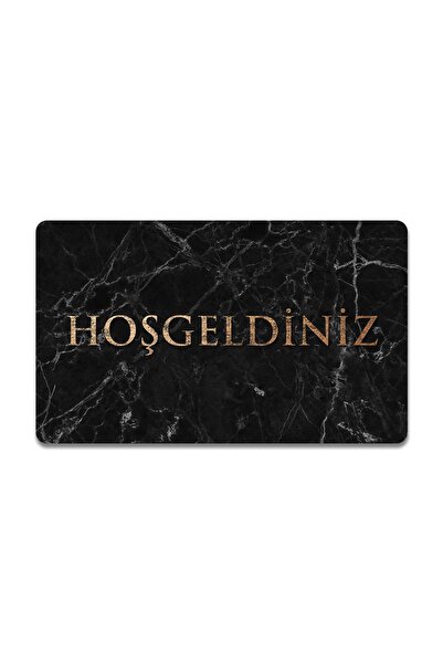 Evaşk Kapı Önü Paspası Vinil Kaymaz Tabanlı