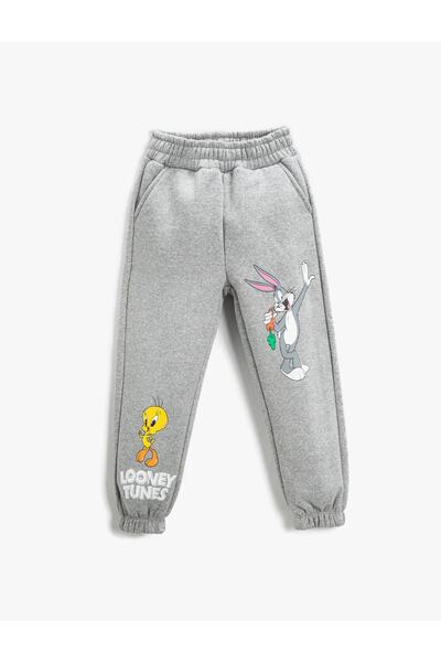Koton Bugs Bunny Ve Tweety Baskılı Jogger Eşofman Altı Lisanslı