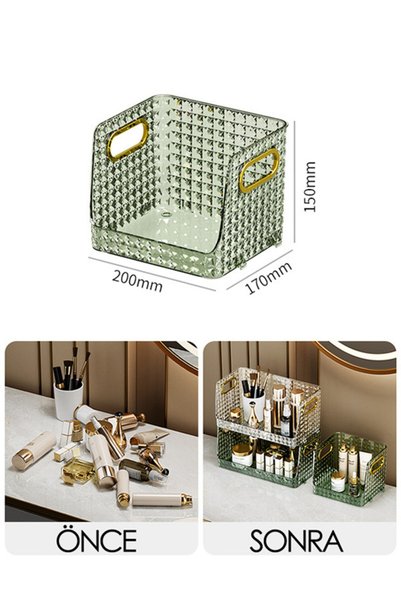 Hedi's Home Makeup Organizer Cosmetic Jewelry Book Organizer Multi-Purpose Organizer