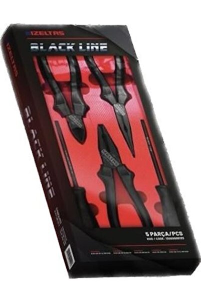 İzeltaş Black Line 5 Parça Set