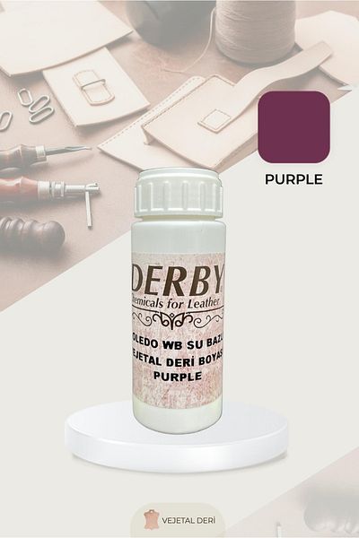 Derby Doledo Βάση Νερού Φυτική Δερμάτινη Βαφή 100 Gr, Vegetable Vaketa Paint, Leather Arts