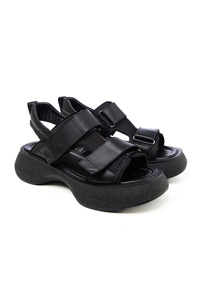John May Sandale de damă Gtn-23552 Negru Negru