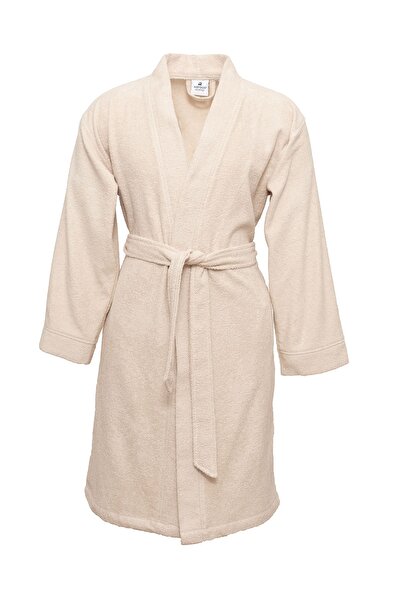 Karaca Home Roma %100 Pamuk Regular Kimano M L Bej