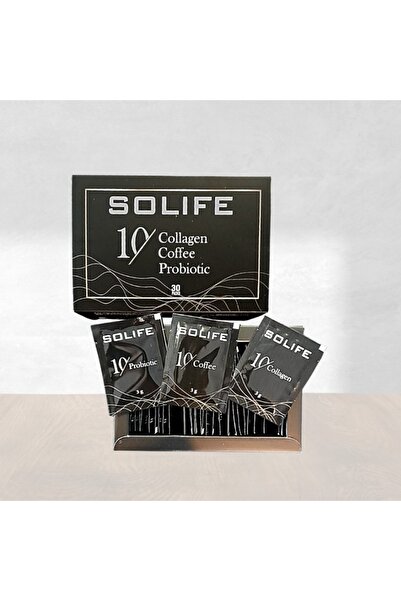 SOLIFE Collagen Coffee Probiotic 30'lu Set