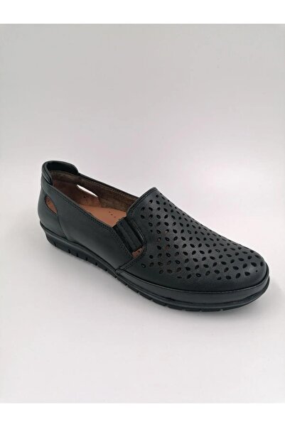 Scavia 085 حذاء Zenne اليومي الأسود لتقويم العظام