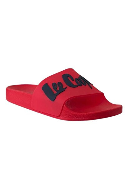 Lee Cooper Lc-2038 Red-Navy Blue Men's Beach Slippers
