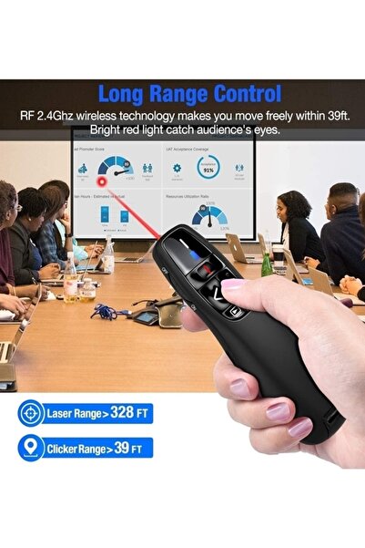 gaman Öğretmen , Öğretim Görevlisi, Profesör Sunum Kumandası Wireless Present...