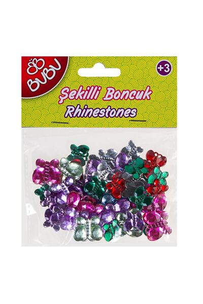 Bubu Bu-bu Şekilli Boncuk Seti Karışık (pvc) 00084