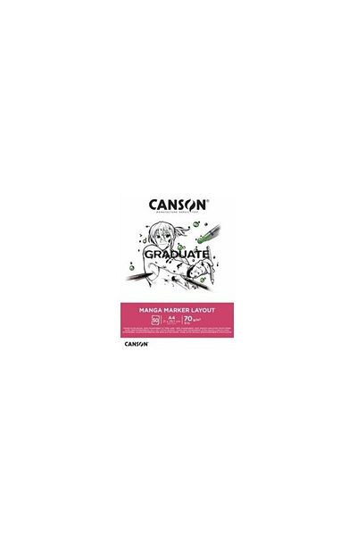 Canson Graduate Manga Marker Layout A3 70 Gr 50 Sheets