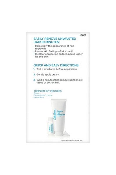 Sally Hansen Hair Removal Cream Suitable for Facial Hair