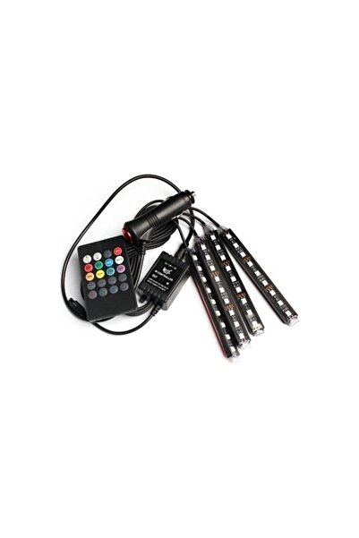 Ayt Ford Transit Connect Uyumlu Rgb Ayak Altı Led Aydınlatma Sese Duyarlı