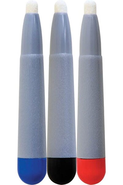 Panda Akıllı Tahta Kalemi 3’lü Set Mavi-kırmızı-siyah