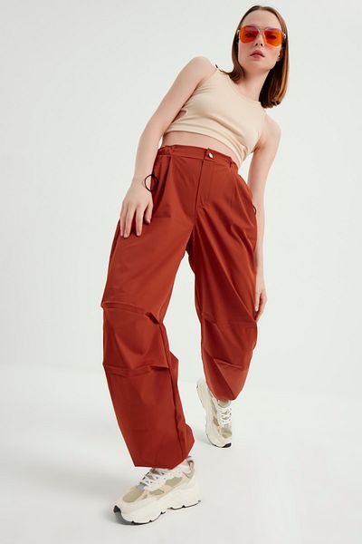 MEECY Damenhose aus Fallschirmstoff