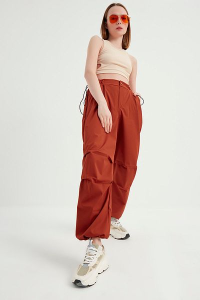 MEECY Damenhose aus Fallschirmstoff