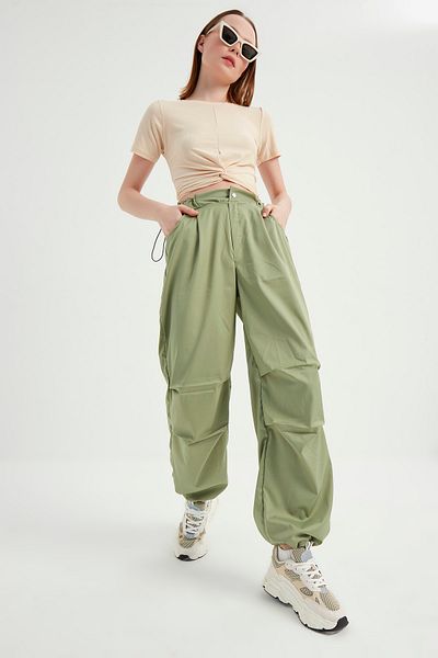 MEECY Damenhose aus Fallschirmstoff