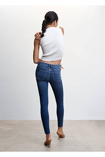 MANGO Woman Skinny Cropped Jean
