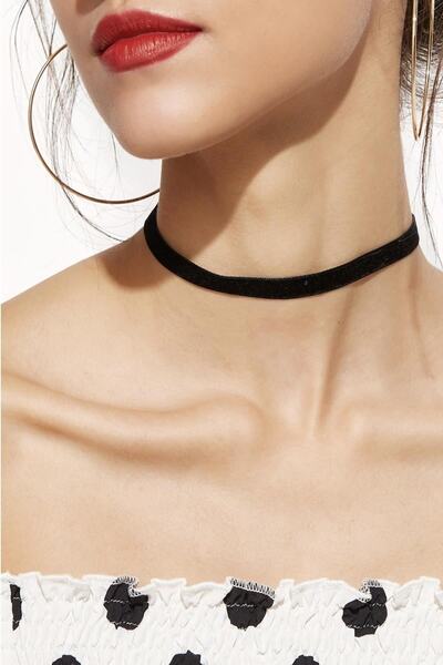 TakıConcept Ribon Tasma Kolye, Choker, Kadın Kolye