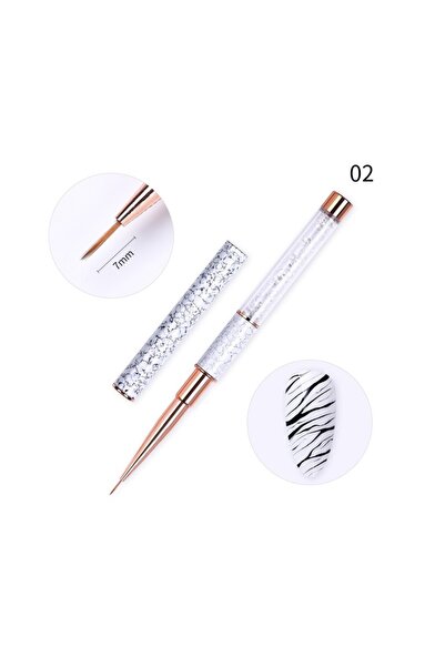 Venalisa 7mm Nail Art Tırnak Çizim Fırçası Kapaklı Bp02