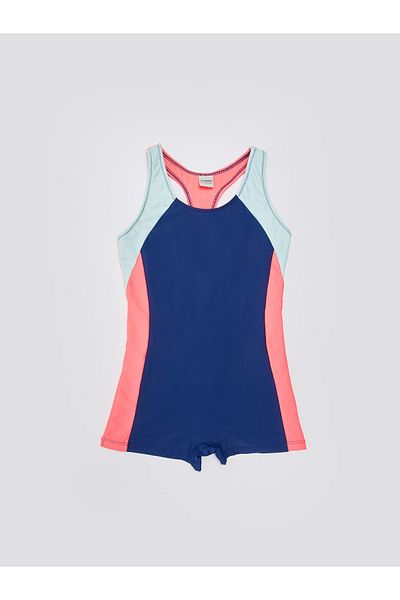 LC Waikiki Color Blocked κοριτσίστικο μαγιό