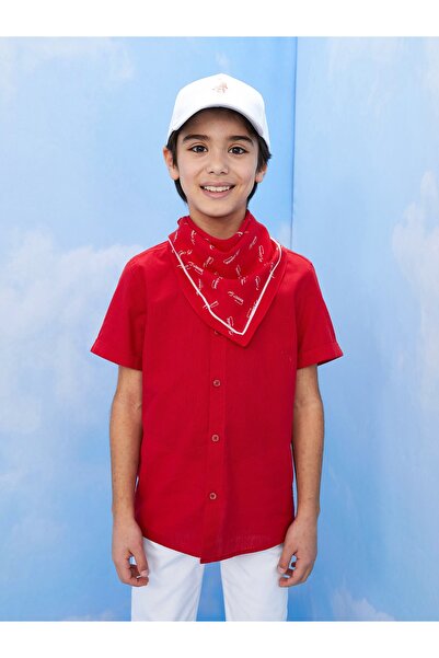 LC Waikiki Basic Short Sleeve Shirt for Boy
