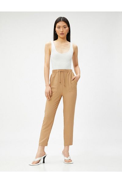 Koton Hose - Braun - Slim