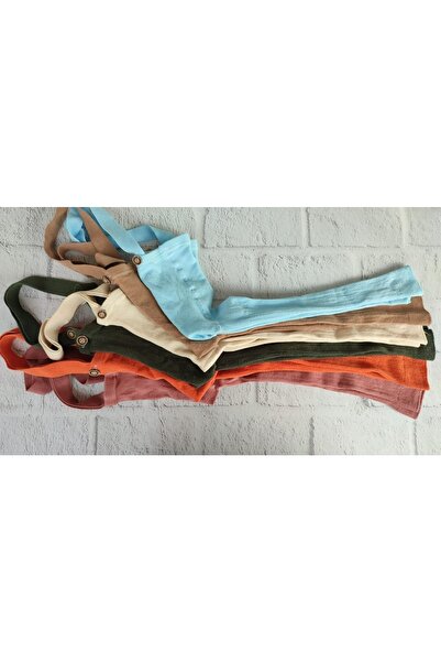 BEBEĞİME ÇORAP Organik Pamuklu Askılı Bebek-çocuk Çorap Tayt