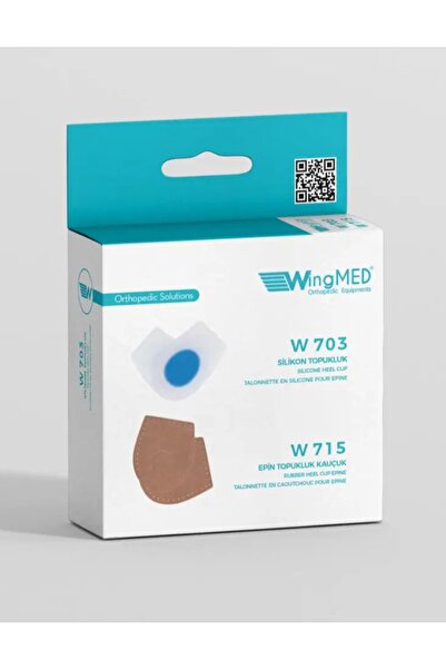 Wingmed W703 Ortopedik Silikon Topukluk (ÇİFT)