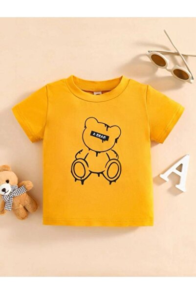 Machetta Medvedić plišani medved Štampano Oversize kroj Deca T-shirt