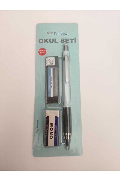 Tombow Sh-300 0,7 Pastel Okul Seti Uç+silgi