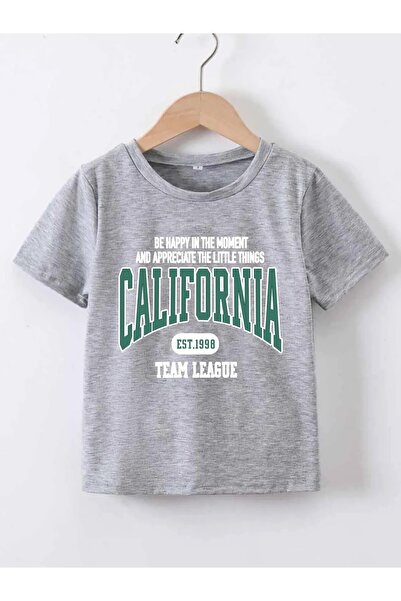 Machetta Be Happy California Printed Oversize Unisex T-shirt