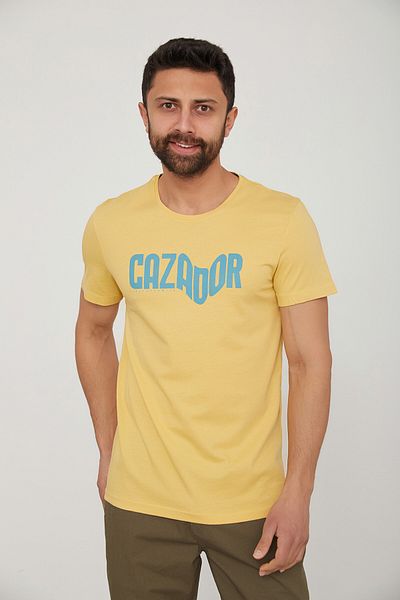 Cazador Ανδρικό μπλουζάκι με στάμπα Jazz 4086