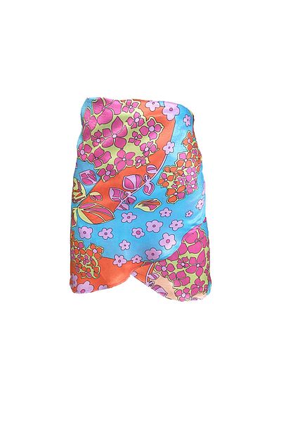Bolder Hailey Crispy Flower Pareo scurt transparent