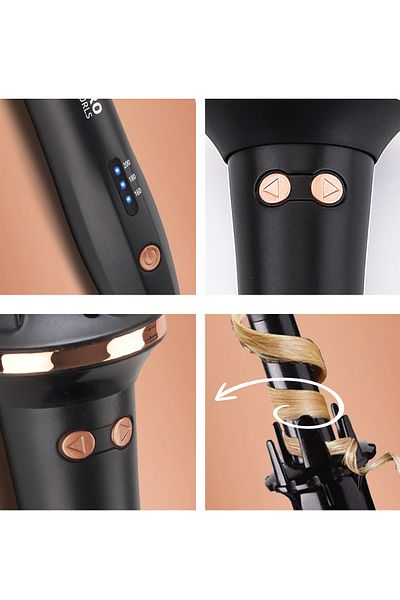 Kiwi KHS-2032 Rotating Head Hair Styler