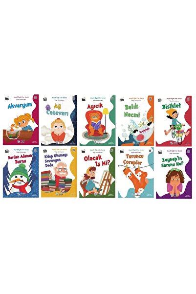 Üçgen Yayıncılık 1.sınıf Neşeli Öyküler Serisi (10 Kitap)+kitap Okuma Not Def...