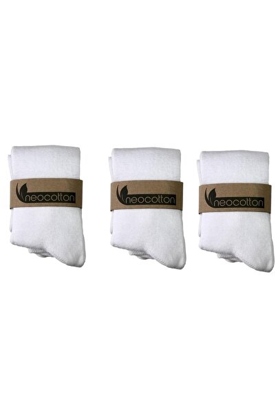 neocotton Baby Cotton 3-Piece Plain Pantyhose
