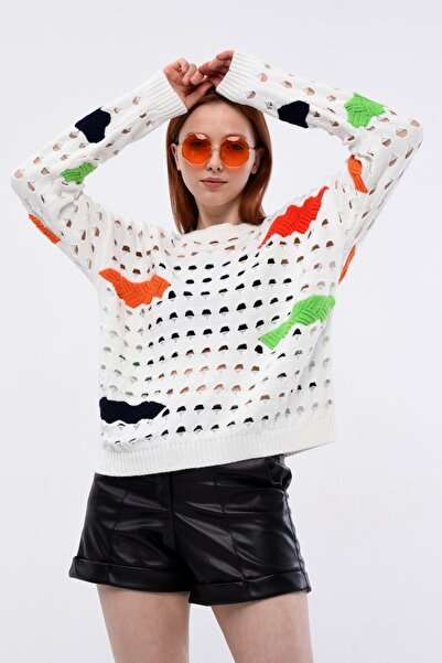 Benedetto Διάτρητο Πλεκτό Πουλόβερ