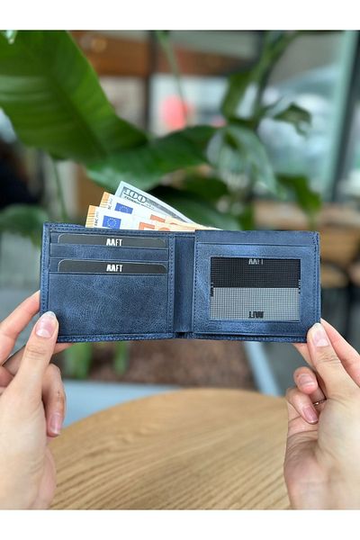MFT Leather Design Αντίκα πορτοφόλι Royal από γνήσιο δέρμα