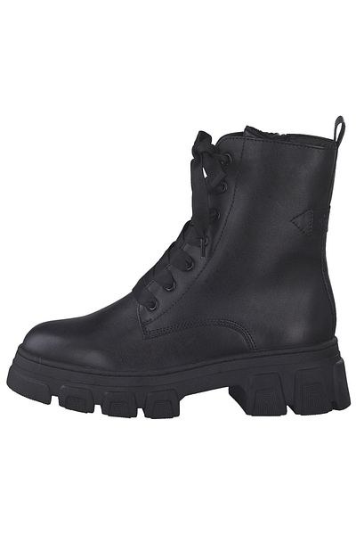 Tamaris Stiefelette - Schwarz - Blockabsatz
