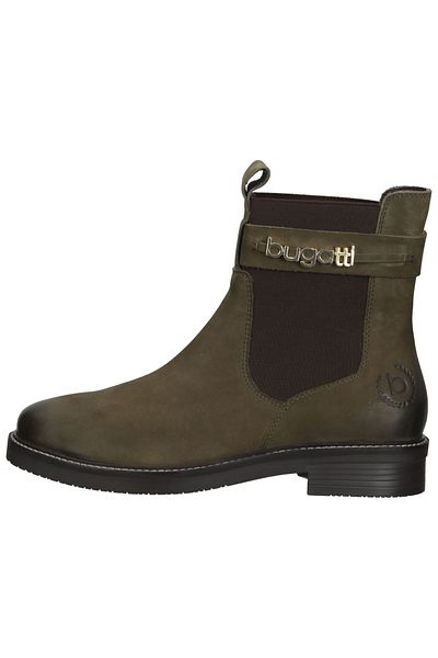 BUGATTI Stiefelette - Khaki - Blockabsatz