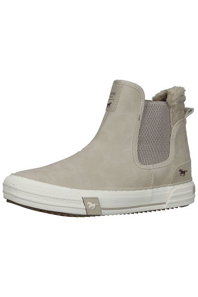 Mustang Stiefelette - Beige - Flacher Absatz