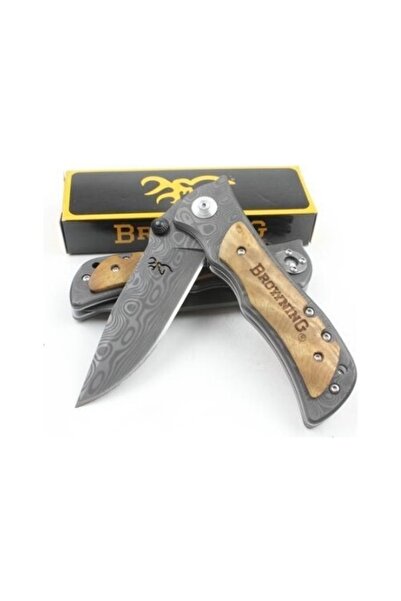 Columbia Browning Damascus Görünümlü Çakı