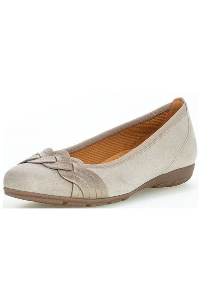GABOR Ballerina - Beige - Flacher Absatz
