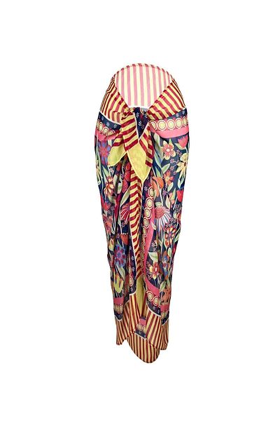 MANOTRES Flora Chiffon Pareo