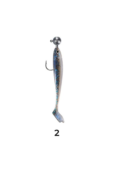 RYUJI Panic Shad 9 Cm Jighead'li Silikon Balık Yem 3 Gr